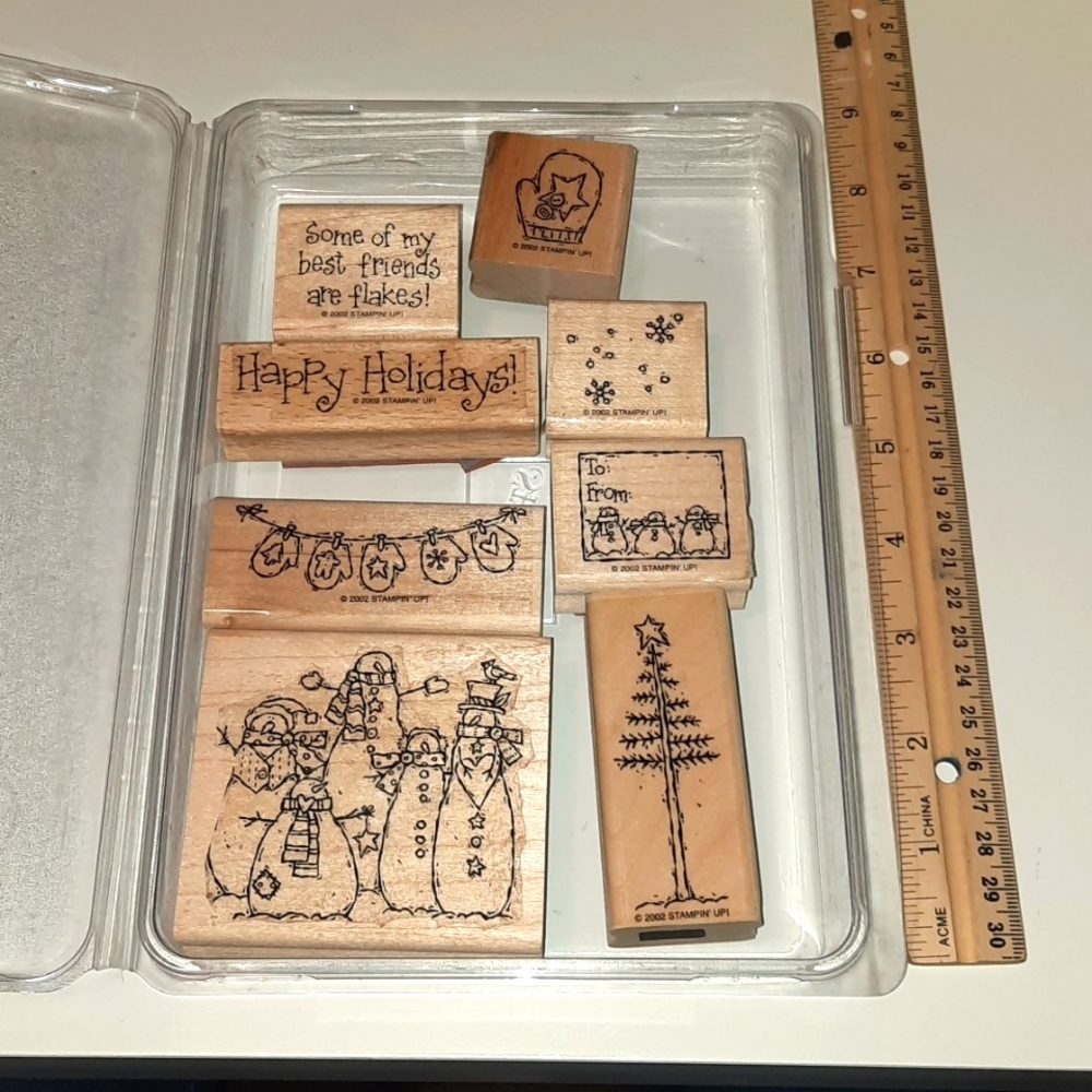 Flaky Friends Holiday Stamp set